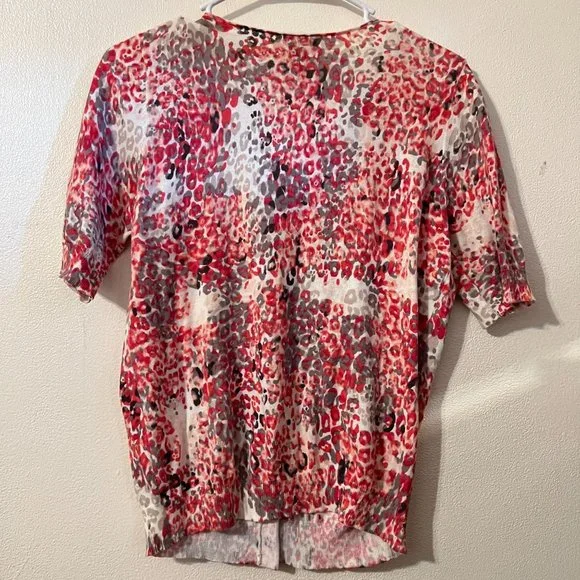 Ann Taylor Factory Short Sleeve Summer top size Mp, - Picture 4 of 8